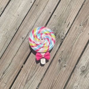 Betsey Johnson Lollipop Rainbow Pattern Purse